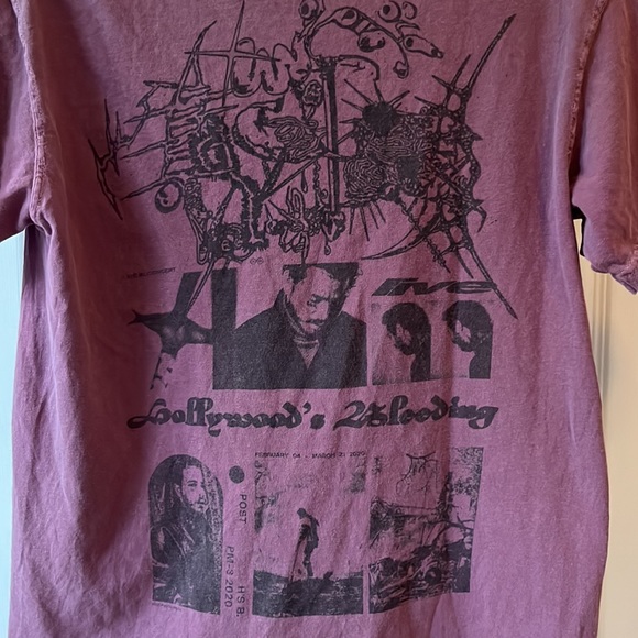 Post Malone Hollywood’s Bleeding tour shirt - Picture 4 of 4